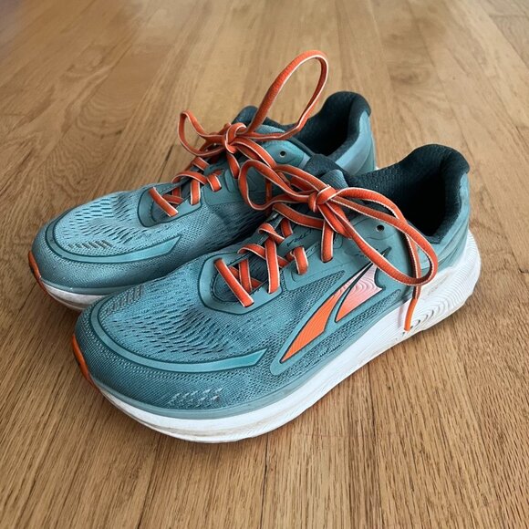 Altra Paradigm 6 Running Shoes Dusty Teal Women's Size 7 - Picture 1 of 11